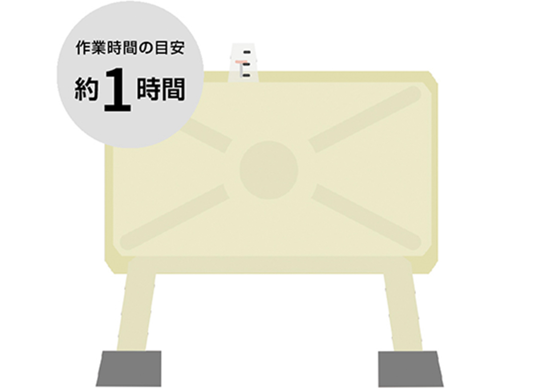 ホームタンク洗浄料金