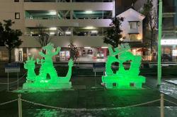 5.花時計公園氷像.JPG