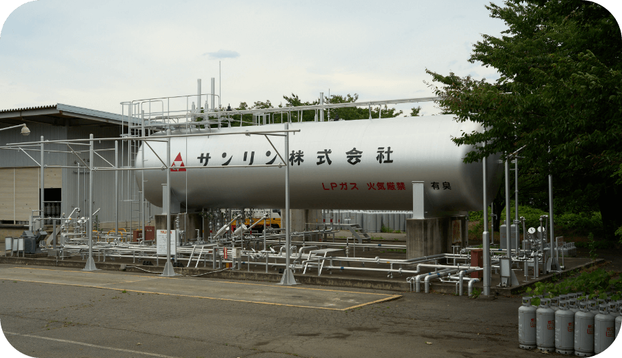 石油類配送業務、高圧ガス充填業務