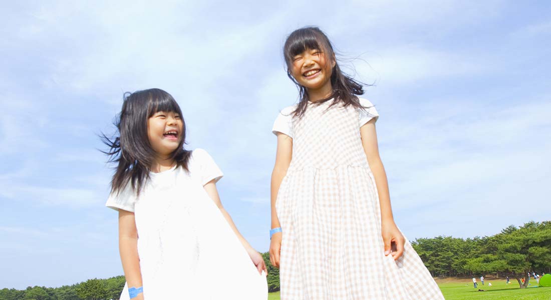 笑顔の女の子たち
